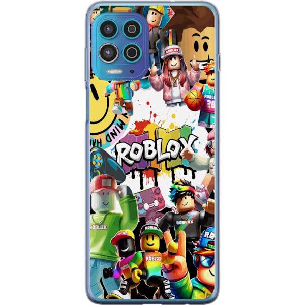 Motorola Moto G100 Läpinäkyvä kuori Roblox