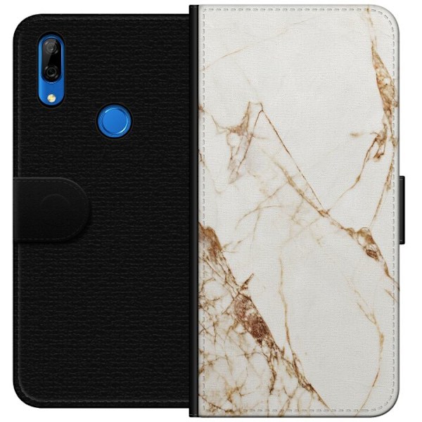 Huawei P Smart Z Plånboksfodral Vit marmor