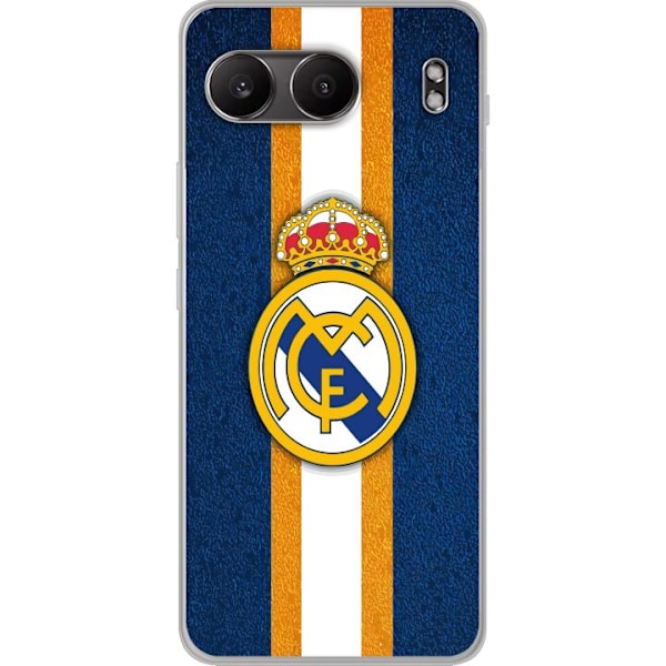 OnePlus Nord 4 Genomskinligt Skal Real Madrid CF