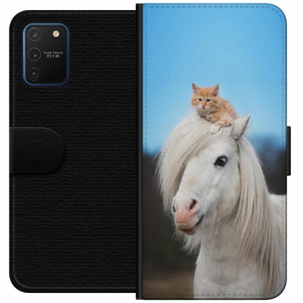 Samsung Galaxy S10 Lite Plånboksfodral Häst & Katt