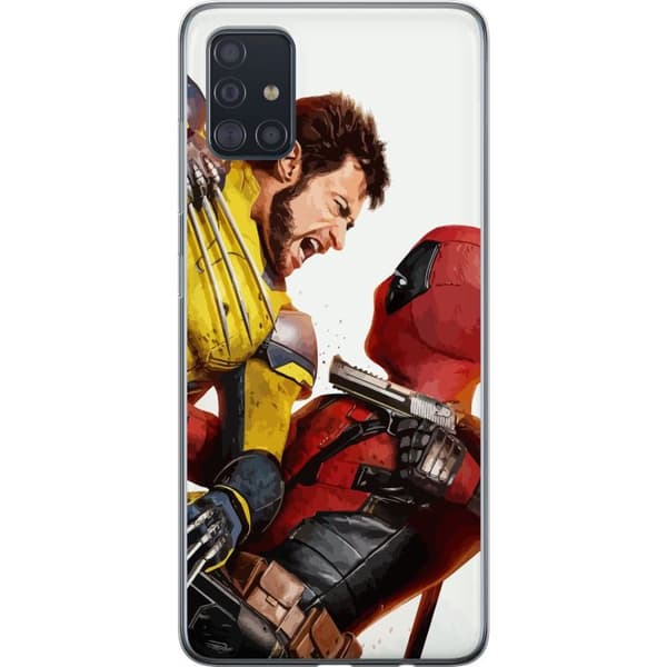 Kompatibel Mobilcover til Samsung Galaxy A51 Deadpool & Wolverine