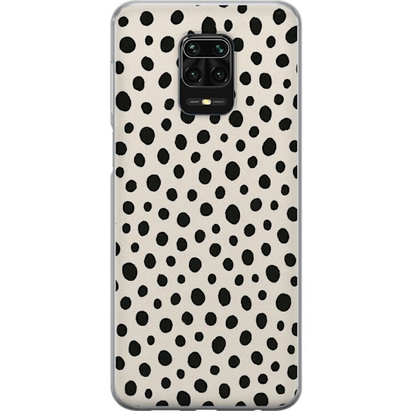 Xiaomi Redmi Note 9S Genomskinligt Skal Dot Dance