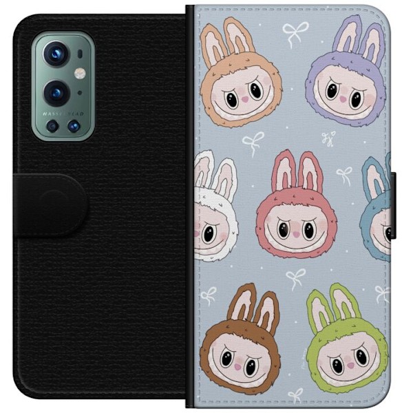 OnePlus 9 Pro Plånboksfodral Pastel Labubu