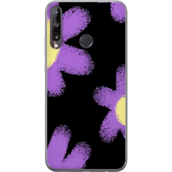 Huawei P40 lite E Gennemsigtig cover Blomsterdragt