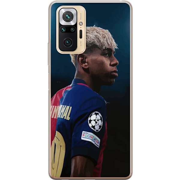 Xiaomi Redmi Note 10 Pro Genomskinligt Skal Lamine Yamal – Barcelonas Wonderkid i Fokus