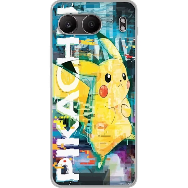 OnePlus Nord 4 Gjennomsiktig deksel Pikachu