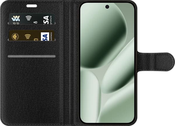 Kompatibelt Lommeboketui til Google Pixel 10 Pro XL Grå steinsvamp - Grått motiv med grå steinsvamp. grå