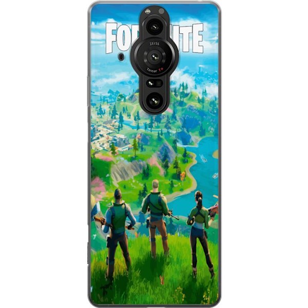 Sony Xperia Pro-I Gennemsigtig cover Fortnite