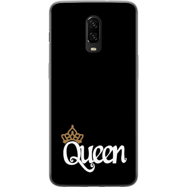 OnePlus 6T Läpinäkyvä kuori Kuningatar