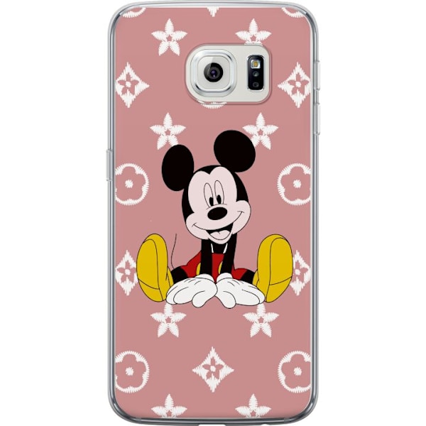 Samsung Galaxy S6 edge Gennemsigtig cover Mickey Mouse