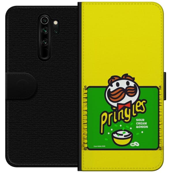 Kompatibelt Plånboksfodral till Xiaomi Redmi Note 8 Pro  Pringles gul