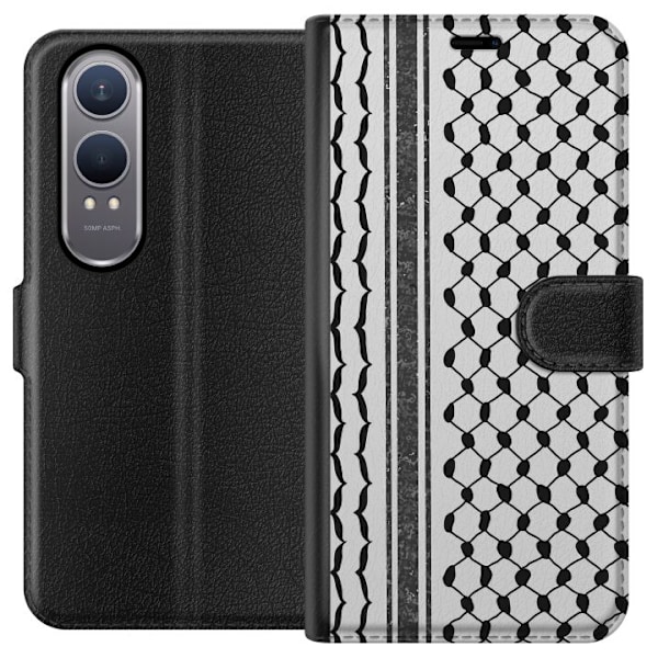 OnePlus Nord CE4 Lite Lompakkokotelo Palestiinalainen kuvio -