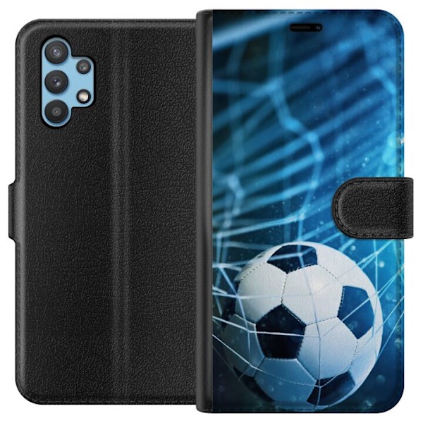 Samsung Galaxy A32 5G Tegnebogsetui Fodbold
