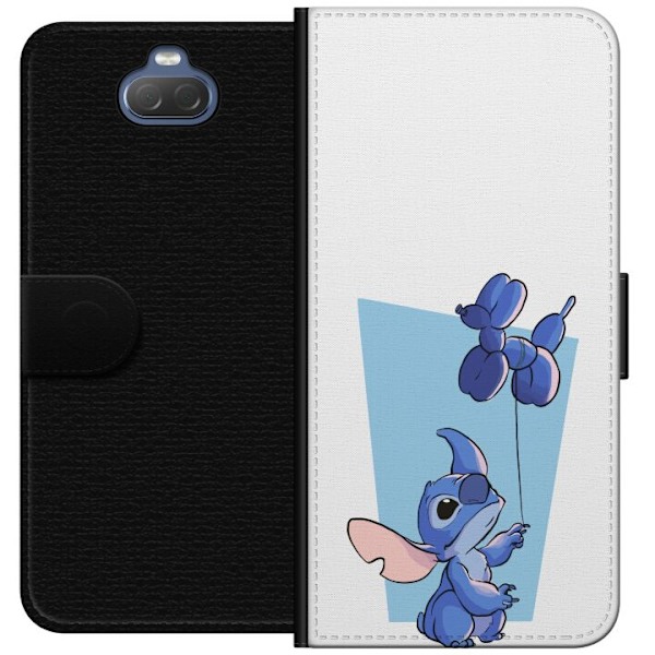 Sony Xperia 10 Plus Tegnebogsetui Stitch ballon hund