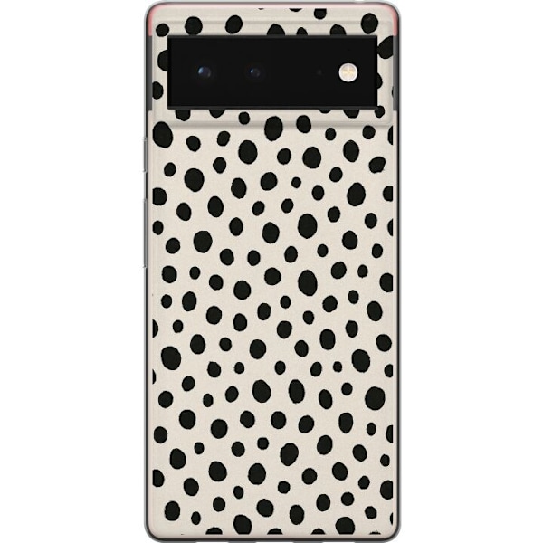 Google Pixel 6 Genomskinligt Skal Dot Dance