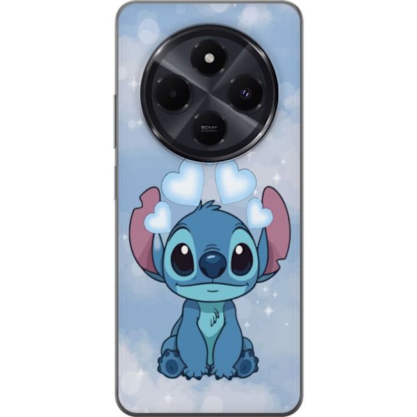 Xiaomi Redmi A4 Läpinäkyvä kuori Stitch Hyppäävä Ilo - H