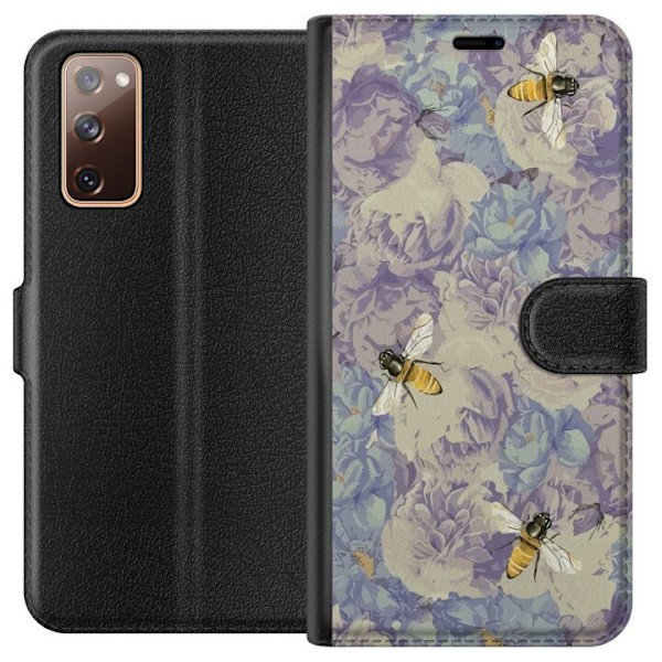 Samsung Galaxy S20 FE Tegnebogsetui Blomster