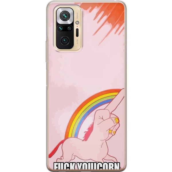 Xiaomi Redmi Note 10 Pro Genomskinligt Skal Fuck Unicorn