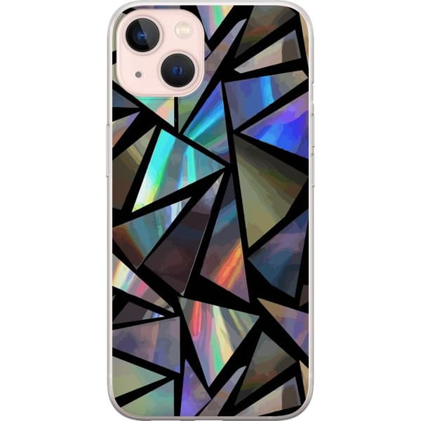 Yhteensopiva Puhelinkuori Apple iPhone 13 3D Heijastus
