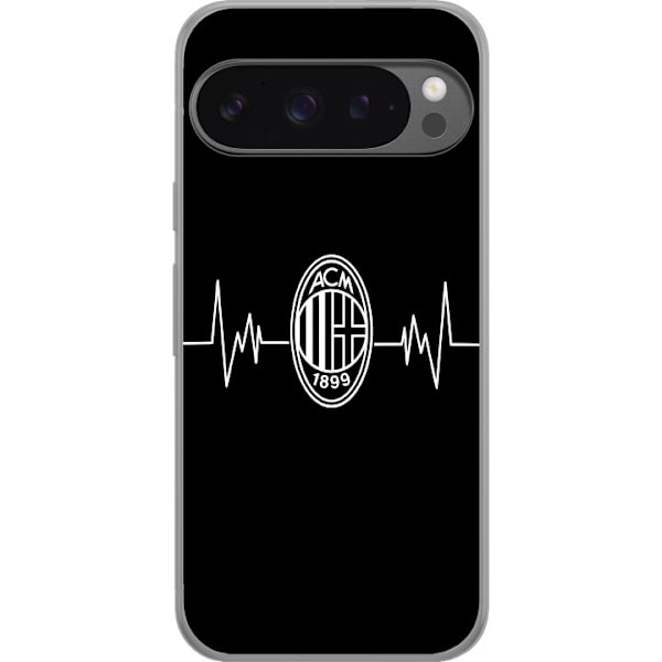 Google Pixel 9 Pro XL Gennemsigtig cover AC Milan