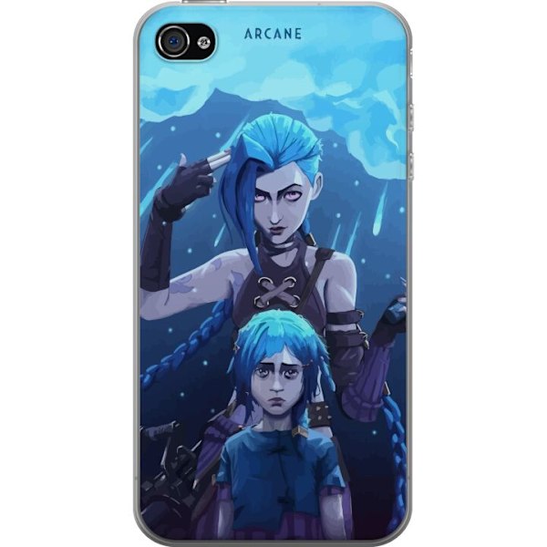 Apple iPhone 4 Genomskinligt Skal Arcane, League of Legends