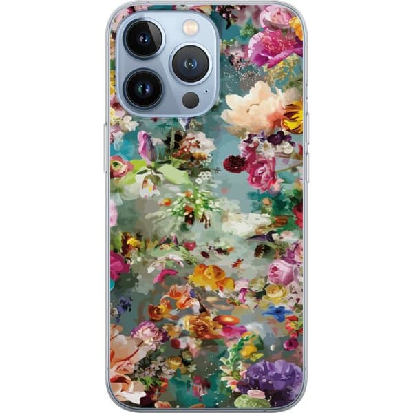 Kompatibelt Mobilskal till Apple iPhone 13 Pro Blommor