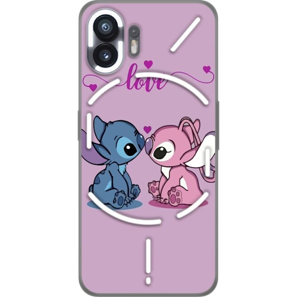 Nothing Phone (2) Läpinäkyvä kuori Lilo & Stitch – Angel
