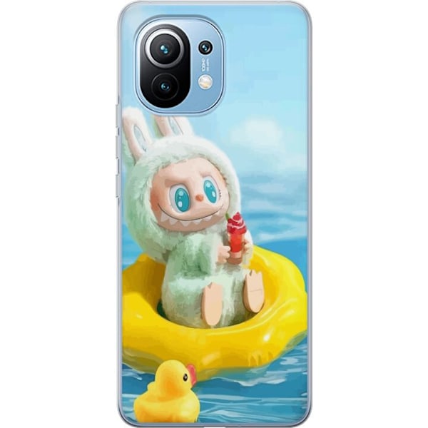 Xiaomi Mi 11 Genomskinligt Skal Labubu Macaron Series