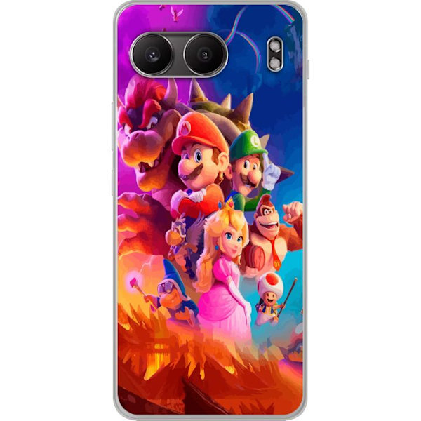 OnePlus Nord 4 Gjennomsiktig deksel Super Mario Bros