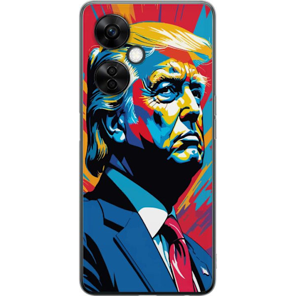 OnePlus Nord CE3 Läpinäkyvä kuori Trump