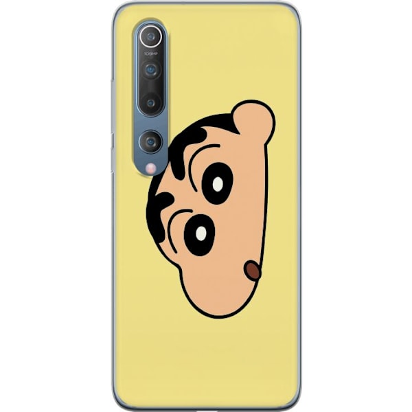 Xiaomi Mi 10 5G Läpinäkyvä kuori Peeking Shinchan