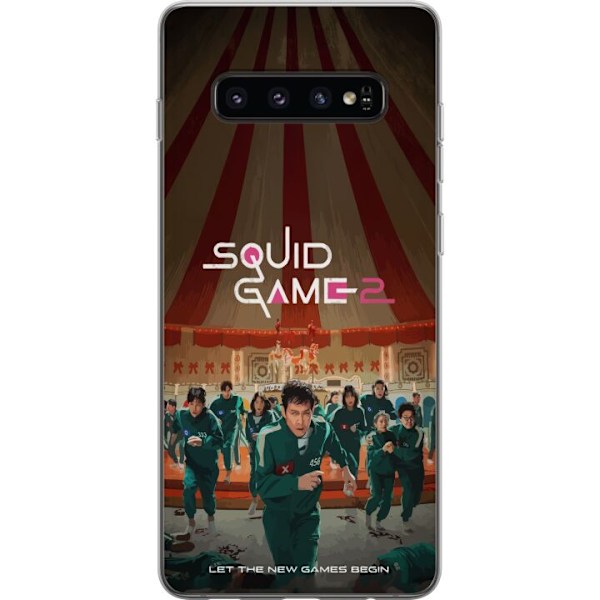 Samsung Galaxy S10 Gennemsigtig cover Squid Game