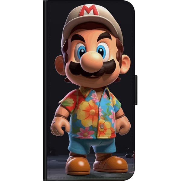 Kompatibel Tegnebogsetui til OnePlus 9 Pro Super Mario