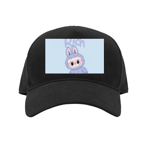 Keps för Vuxen | Klassisk Justerbar Keps Blue Bunny Labubu Vuxen