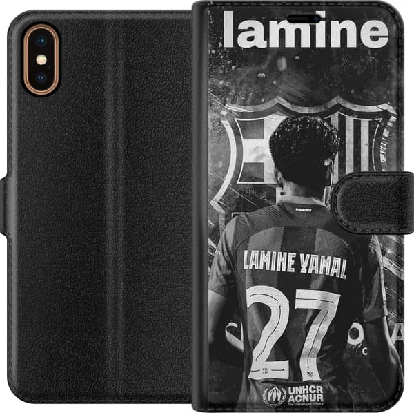 Kompatibel Tegnebogsetui til Apple iPhone X Lamine Yamal