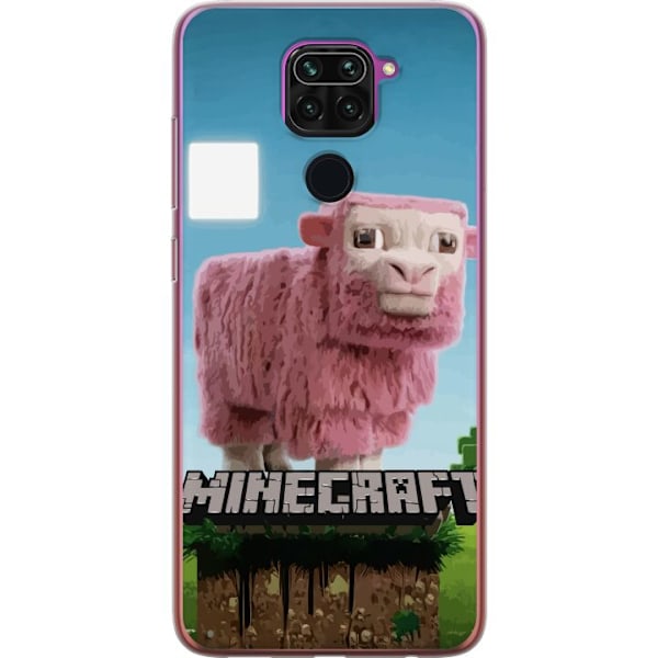 Xiaomi Redmi Note 9 Genomskinligt Skal A Minecraft Movie