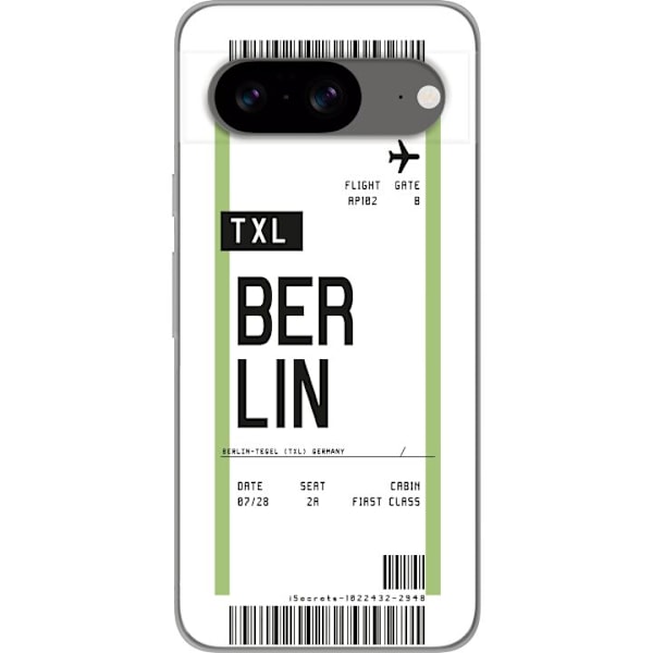 Google Pixel 8 Genomskinligt Skal Berlin