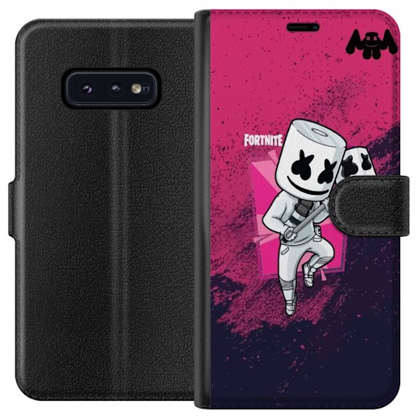 Samsung Galaxy S10e Tegnebogsetui Marshmello Fortnite Skin Emo