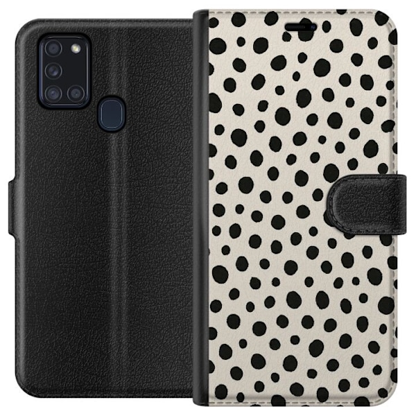Samsung Galaxy A21s Lommeboketui Dot Dance