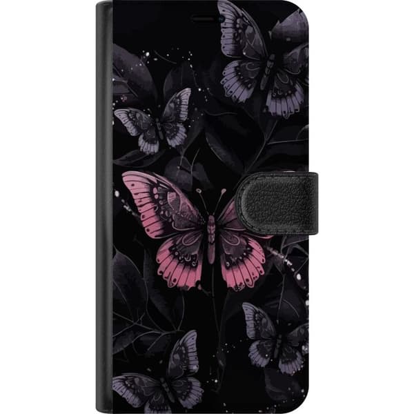 Kompatibelt Plånboksfodral till Apple iPhone 12 Fjäril