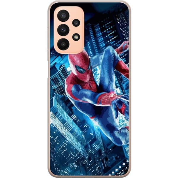 Kompatibelt Mobildeksel til Samsung Galaxy A23 Spiderman