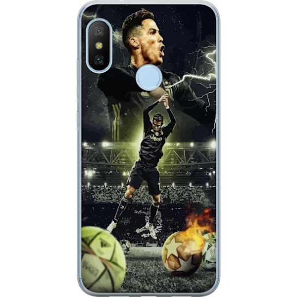 Xiaomi Mi A2 Lite Genomskinligt Skal Ronaldo