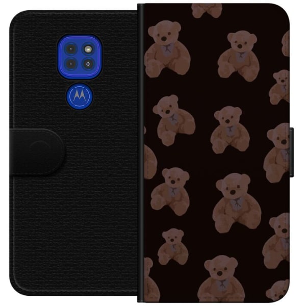 Motorola Moto G9 Play Lommeboketui En bjørn flere bjørner