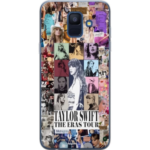 Samsung Galaxy A6 (2018) Gennemsigtig cover Taylor Swift - Era