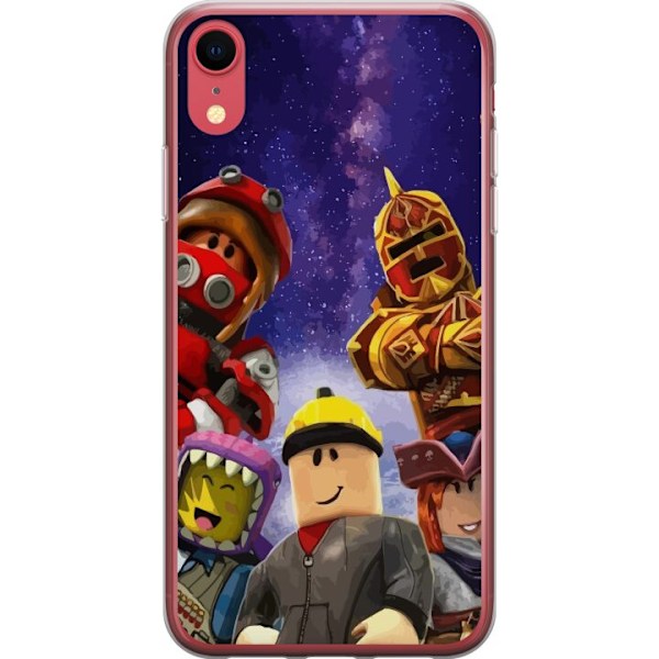 Apple iPhone XR Läpinäkyvä kuori Roblox