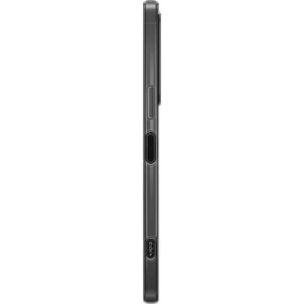 Sony Xperia 10 VI Gennemsigtig cover Romantiske blomster