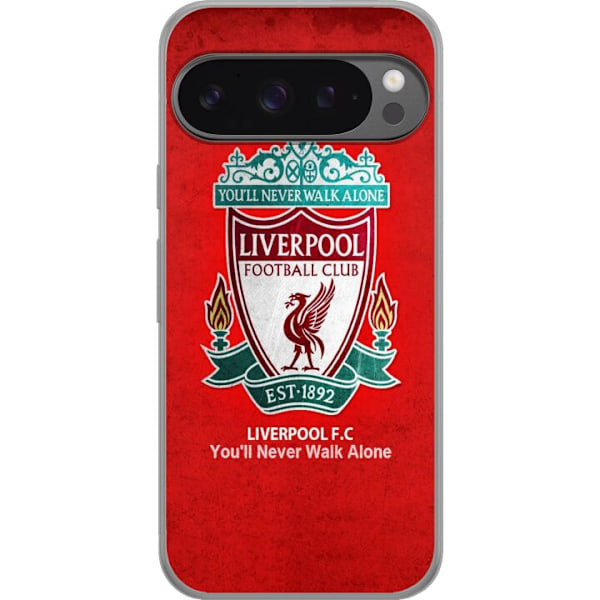 Google Pixel 9 Pro XL Gjennomsiktig deksel Liverpool YNWA