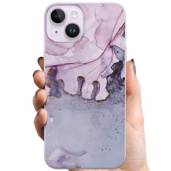 Apple iPhone 15 TPU Mobildeksel Marmor