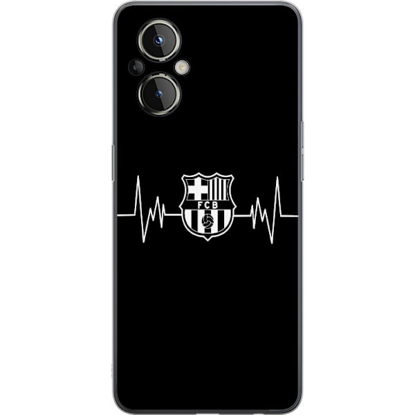 OnePlus Nord N20 5G Gennemsigtig cover FC Barcelona