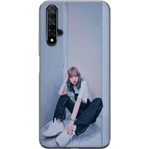 Huawei nova 5T Genomskinligt Skal Lisa from Blackpink – K-pop Style Icon